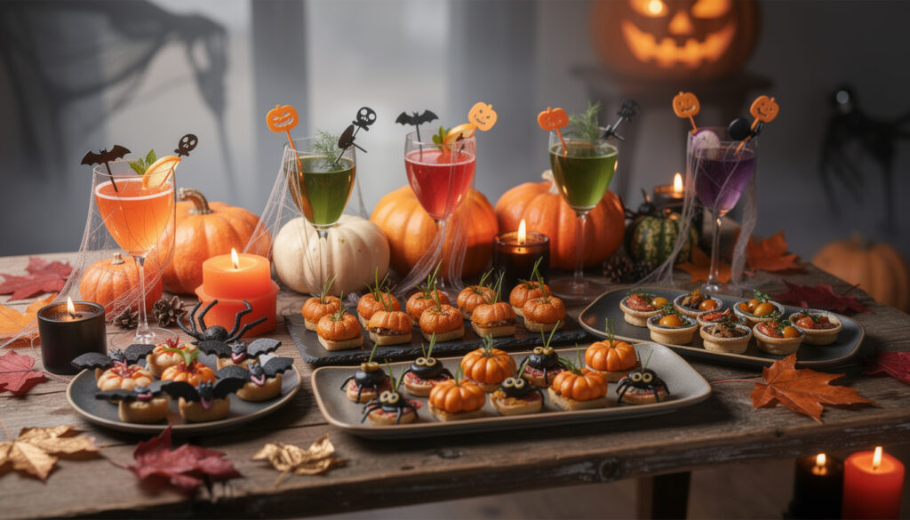 découvrez comment préparer un buffet apéro halloween parfait avec nos recettes savoureuses et idées déco effrayantes pour une fête réussie.